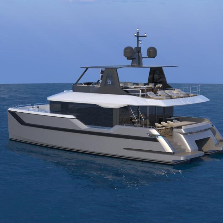Glacier white hull livery